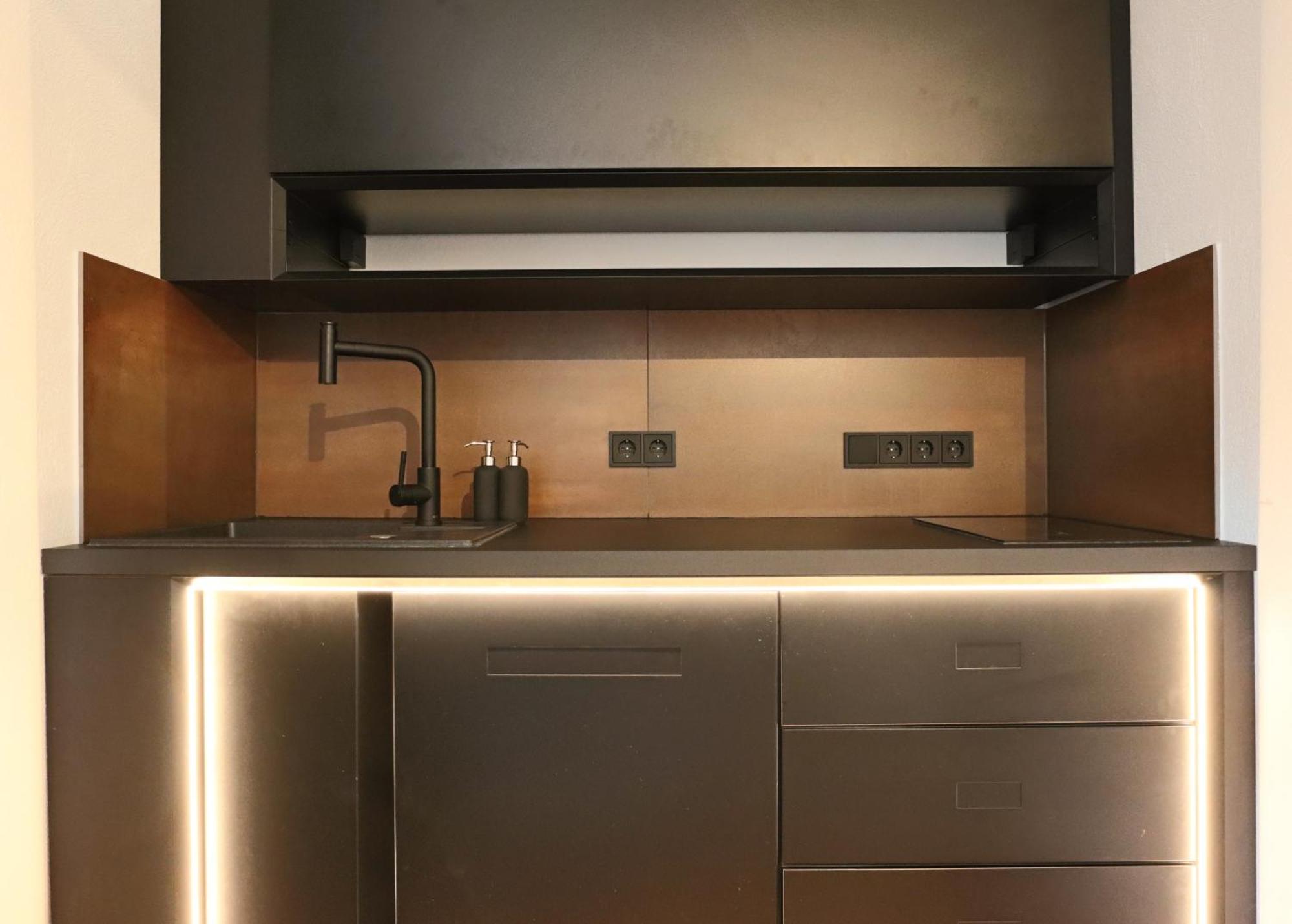 Loft Apartment Mit Grosser Badewanne A Mugeln Luaran gambar
