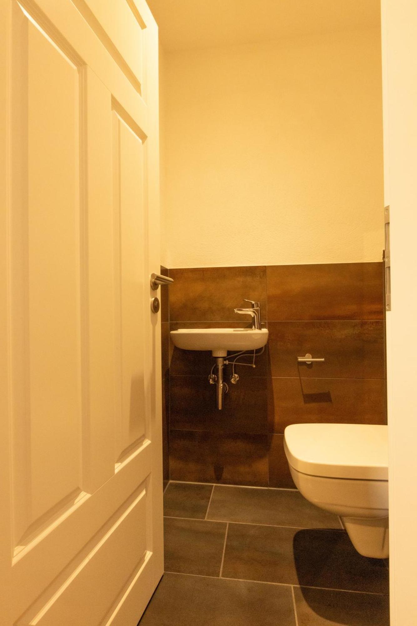 Loft Apartment Mit Grosser Badewanne A Mugeln Luaran gambar